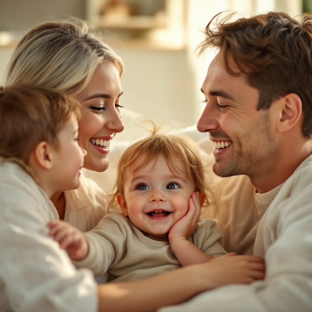 Famille protégée et sereine